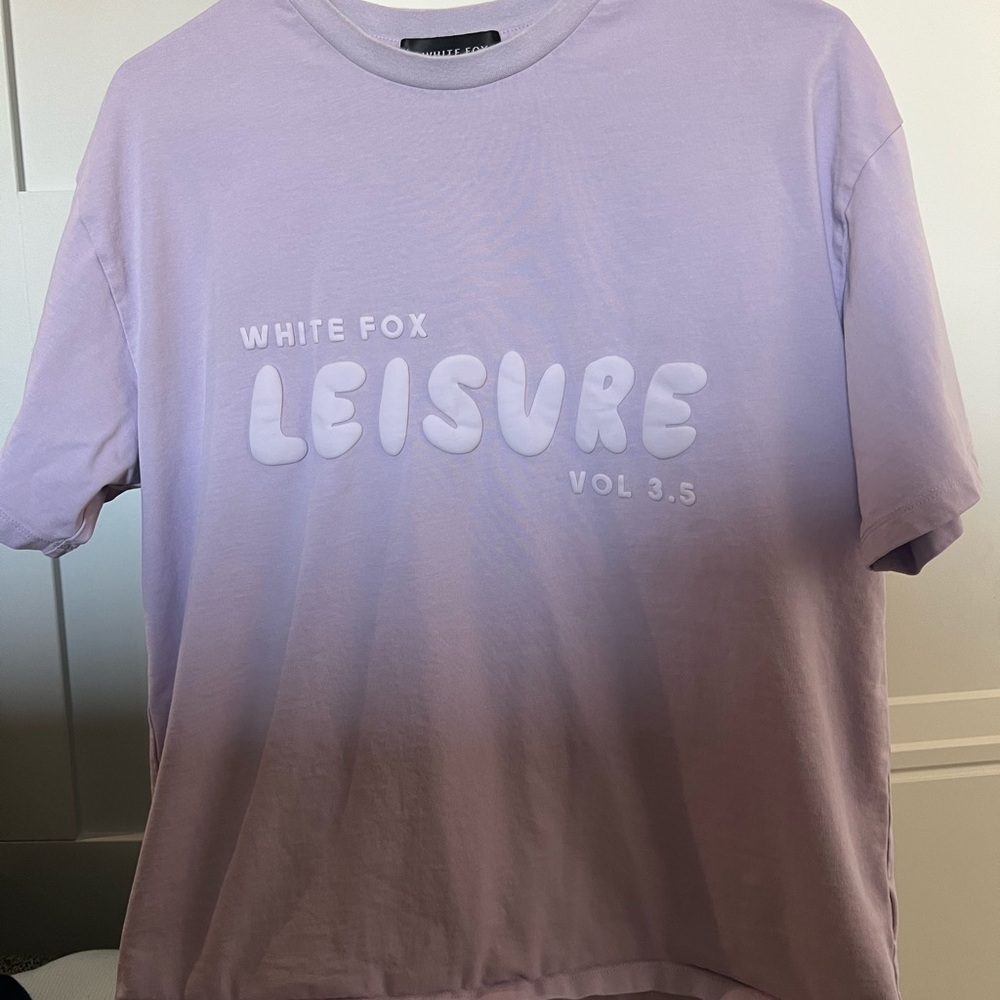 White fox light purple xs/s shirt!